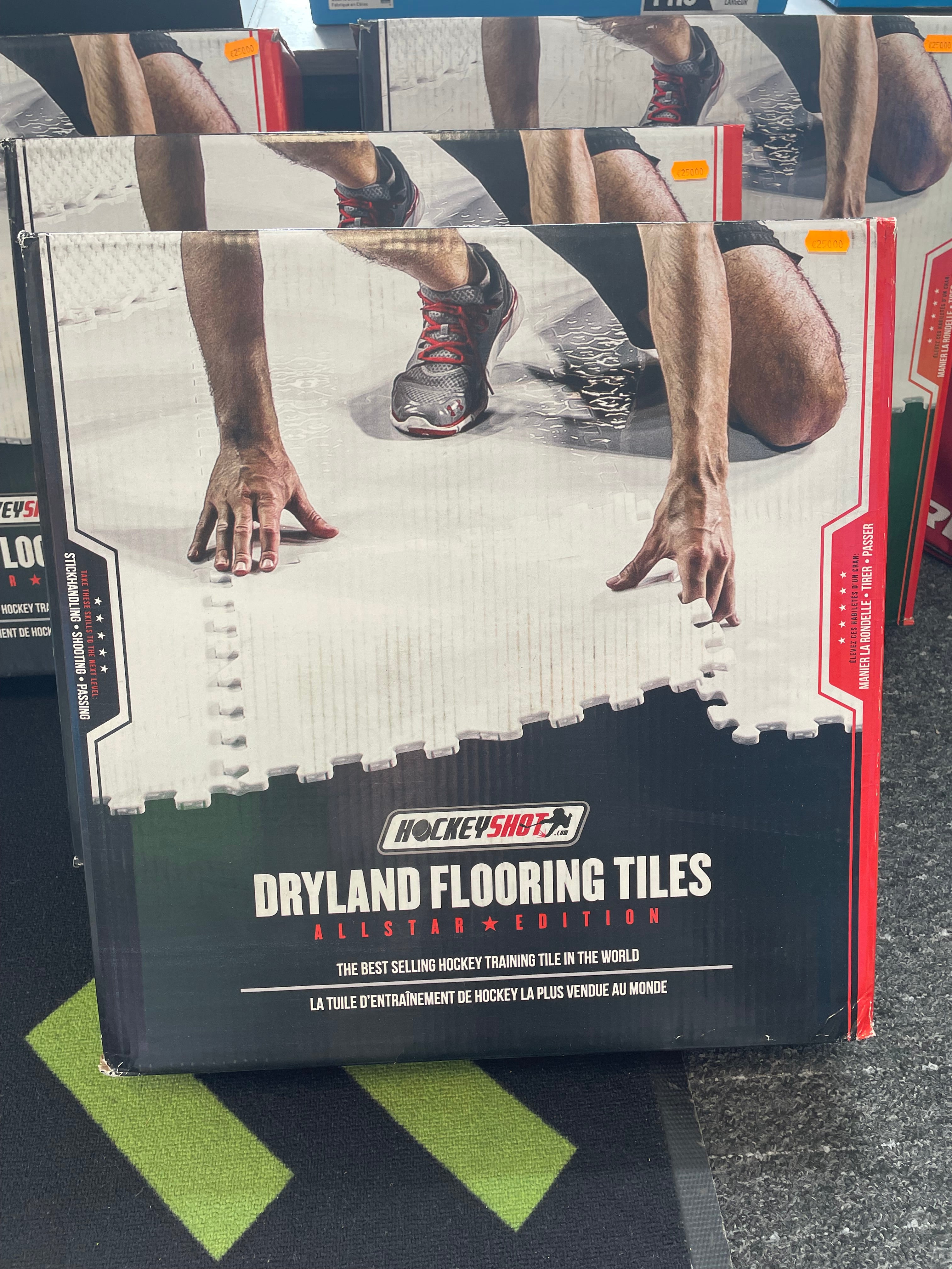 HOCKEYSHOT DRYLAND ALLSTAR TILES 10X (45,7CM X 45,7CM)